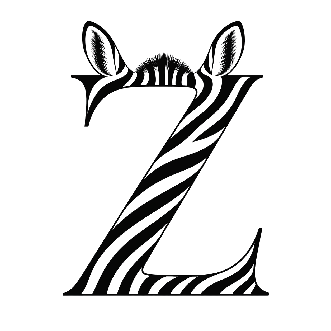 Zebra mark